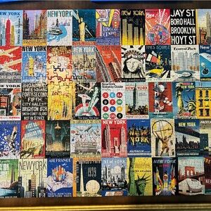 🗽NEW YORK CITY 🧩 Puzzle / 500 Pieces - 16”x20” Competed